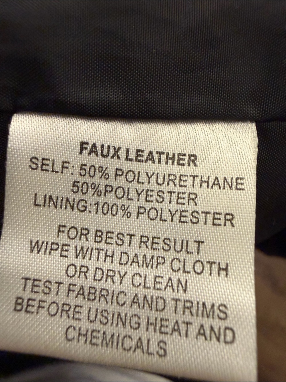 Hannah Banana Girls Butterfly Faux Leather Moto Jacket Black Estimated Size 5 - Picture 13 of 13